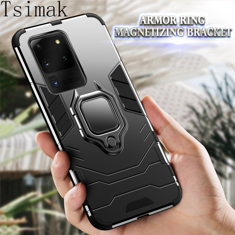 Armor Case For Samsung Galaxy S20 Plus S8 S9 S10 Lite Note 10 20 Ultra Phone Cover for Samsung A51 A71 A50 A70 M51 M31 A21S ► Photo 1/6