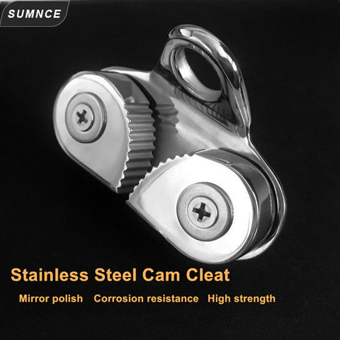 Stainless Steel Cam Cleat Boat Cam Cleats Matic Fairlead Marine Sailing Sailboat Kayak Canoe Dinghy ► Photo 1/6