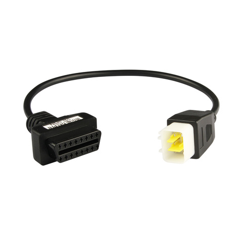 6 To 16 Pin Motorcycle OBD2 Adapters Diagnostic Tools OBD Connectors Extension Cable For BENELLI Autocycle ► Photo 1/5