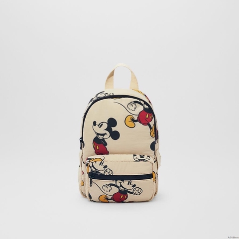 New Fashion Disney children's bag Mickey Mouse children's Bacpack spring Autumn Mickey Minnie Mouse pattern backpack Kids Gifts ► Photo 1/5