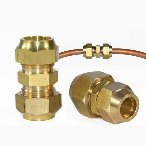 Air conditioning copper tube free welding brass fiiting refrigeration accessories refrigerator quick joint ► Photo 1/4