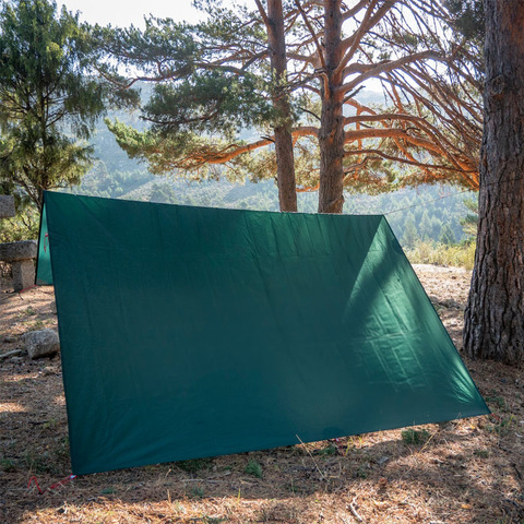 FLAME'S CREED Tarp Tent Floor footprint camping beach picnic Waterproof Tarpaulin sun shelter ► Photo 1/6