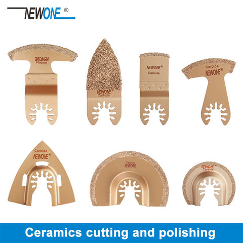 1pc NEWONE Carbide/Diamond Oscillating Saw Blades For Quick Change Multi-tools Tile Prorous Concrete Cement Ceramics Cutter ► Photo 1/6