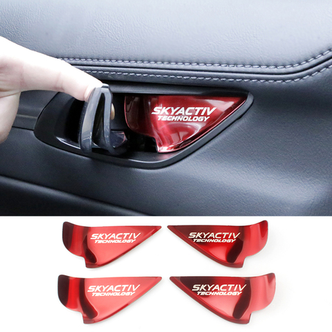 Buy Online Car Interior Door Handle Bowl Trim Cover Sticker For Mazda 2 3 6 Demio Cx3 Cx 5 Cx5 Cx 5 Cx7 Cx9 Mx5 Axela Atenza 17 18 19 Alitools