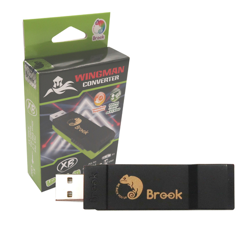 Brook Usb Adapter Wingman XB Converter for PS4/for PS3/for Switch Pro/for Xbox 360/One/Elite 1&2 Controller to for Xbox One/360 ► Photo 1/6