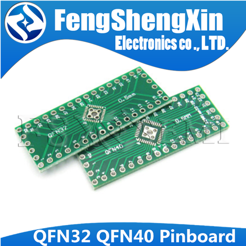 10PCS Pinboard QFN32 QFN40 to DIP32 DIP40 0.5MM adapter Socket Adapter plate PCB Transfer Board ► Photo 1/1