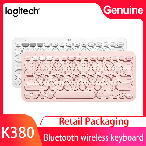 Logitech K380 Bluetooth Wireless Keyboard Portable Ultra Thin Mini Mute Multi-Device Keyboards For PC Laptop Tablet Android IOS ► Photo 1/6