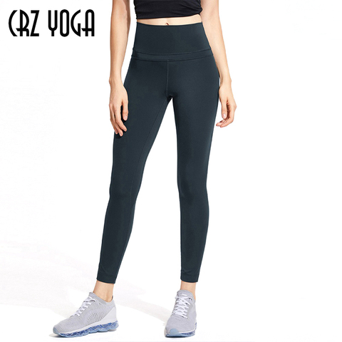 CRZ YOGA Women's Yoga Leggings Naked Feeling I High Waist Tight Workout Pants-25 Inches ► Photo 1/6