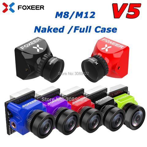 Foxeer Predator Micro V4 Camera 16:9/4:3 PAL/NTSC switchable FPV Camera 1.7mm With OSD WDR 4ms Latency for Upgrade Predator ► Photo 1/6