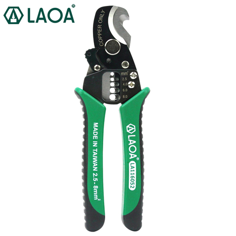 LAOA Cable Wire Stripper SK5 Material 3 in 1 Multifunction Electrician Pliers Paring Wirescutting  Made in Taiwan ► Photo 1/6