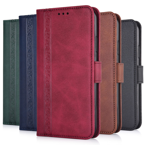 Flip Leather Case for Samsung Galaxy J1 J2 Prime J3 J5 J7 2016 J4 J6 A7 2022 A01 A21 A51 A71 A10 A30 A40 A50 M11 M21 M31 S Coque ► Photo 1/6