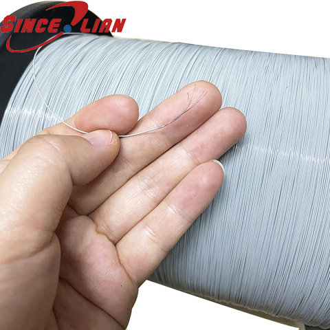 30AWG mount cable Superfine wire electronic line out diameter 0.53mm FEP high temperature 7strand 7/0.1TS fine-drawn wire ► Photo 1/6