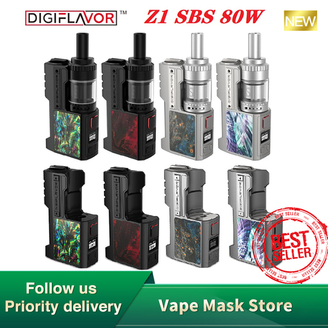 Price History Review On Preorder Digiflavor Z1 Sbs Kit Powered By Single Battery Max 80w Output Siren 3 Gta Atomizer E Cig Vape Kit Vs Aegis Boost Aliexpress Seller