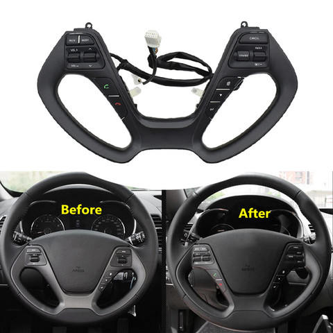 New Steering wheel switch for KIA CERATO K3 2016 2017 with audio volume music control cruise bluetooth telephone sound Switch ► Photo 1/6