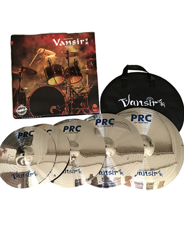 Vansir Polishing Alloy Cymbals Silver Color 14''HH+16''Crash+18''Crash+20''Ride For Sale ► Photo 1/4