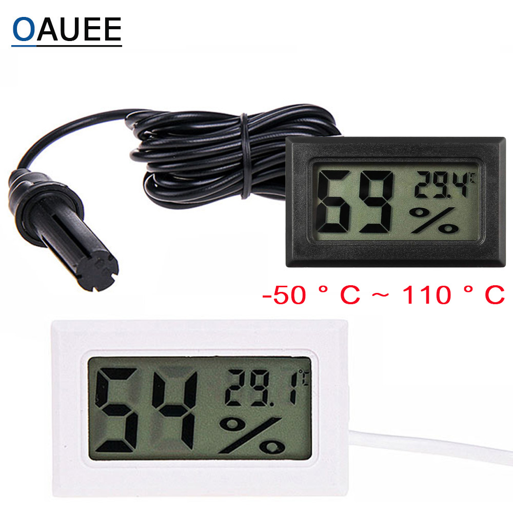 CE APPROVED DIGITAL HUMIDITY AND TEMPERATURE METER HYGROMETER LCD THERMOMETER 