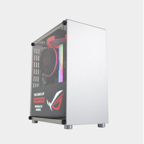 PC Aluminum Case ITX  MINI Game Safe Cabinet SFX Power Supply For GTX1660 2070 Graphics Card Computer Empty Chassis D ► Photo 1/6