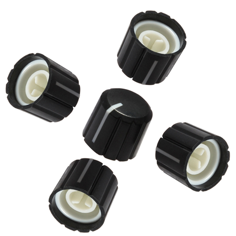 10PCS ABS For KY-040 360 Degrees Potentiometer Rotary Encoder Half Shaft Hole Caps Knob Brick Sensor Switch 6mm ► Photo 1/6