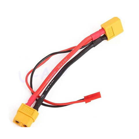 1pcs XT60 Male Convert to XT60 Female & JST Female Conversion Charger Cable Dropship ► Photo 1/3