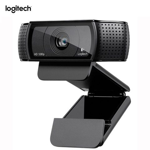 15MP Web Camera Logitech C920 Pro Webcam HD Smart 1080p web cam Widescreen Skype Video Call Laptop Usb Camera ► Photo 1/6