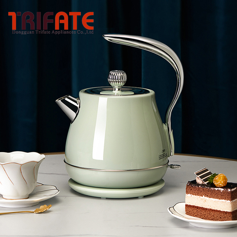 Princess Green 1.5L double layer pot body anti-hot electric kettle 304 stainless steel ► Photo 1/3