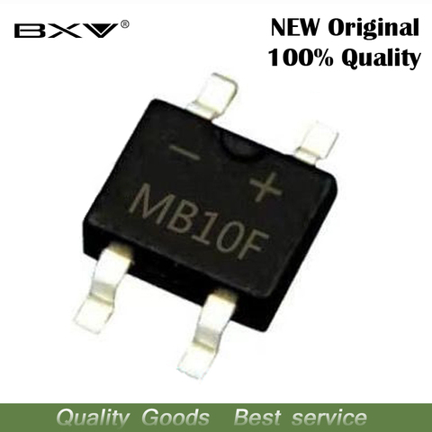 20pcs MB10F MB10 SOP4 1A 1000V SMD Bridge Stack Rectifier ► Photo 1/1