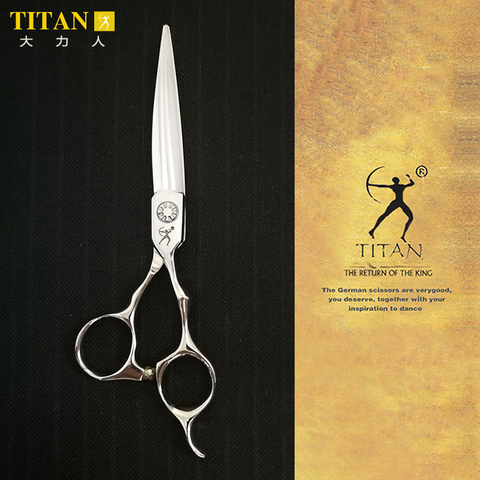 Titan professional barber hair scissor salon cutting  scissors hairdressing scissors Japan vg10 steel ► Photo 1/6