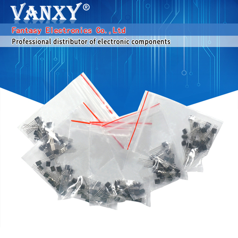 20pcs*6values=120pcs 78L05 78L06 78L08 78L09 78L12 78L15 Transistor package Assorted Kit  ► Photo 1/6