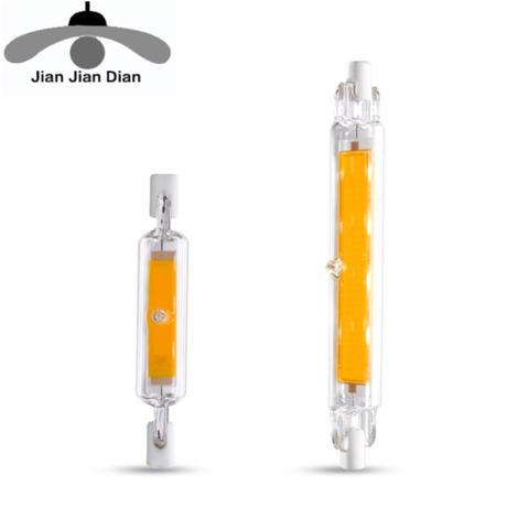 R7S LED Lamp COB Glass Tube 78MM 8W 118MM 13W Replace Halogen Bulb 80W J78 J118 Lamparda Spot Light AC 220V 240V ► Photo 1/6