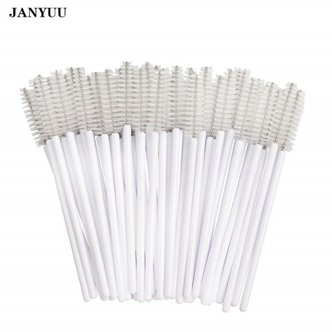 1000Pcs/lot Disposable Micro Eyelash Brushes Mascara Wands Applicator Cosmetic Brushes Comb White Eyelash Extension Makeup Tool ► Photo 1/6