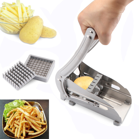 Professional Fries Cutter Potato Cutter Vegetable Cutting Machine Chopper Stainless Steel Vegetable Potato Slicer Diced Device ► Photo 1/6