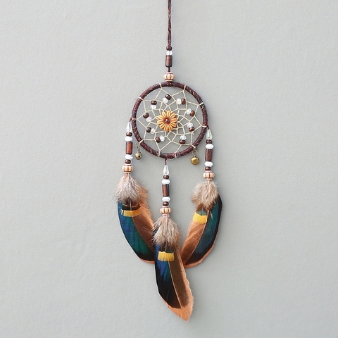 Vintage Handmade Dream Catcher Car Home Hanging Decor Bead Ornament Dreamcatcher ► Photo 1/6