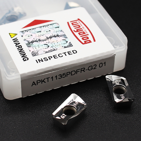 APKT1135 PDFR G2 01 Aluminum Milling Insert Cutting Tool CNC APKT 1135 Turning Inserts Indexable tools ► Photo 1/5