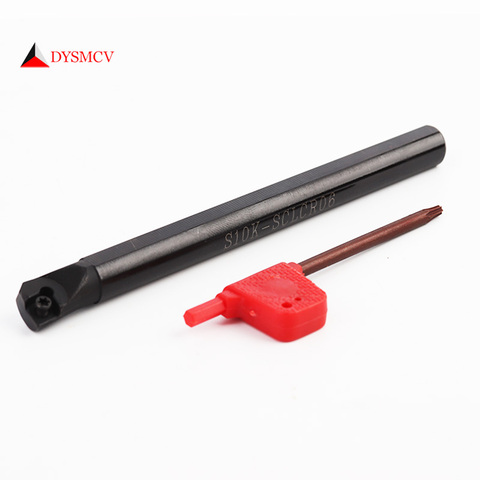 1pc Free Shipping CNC Lathe Boring Bar Tool Holder S07K S08K S10K S12M SCLCR06  Internal Turning Tool Holder for CCMT06 CCGT06 ► Photo 1/5