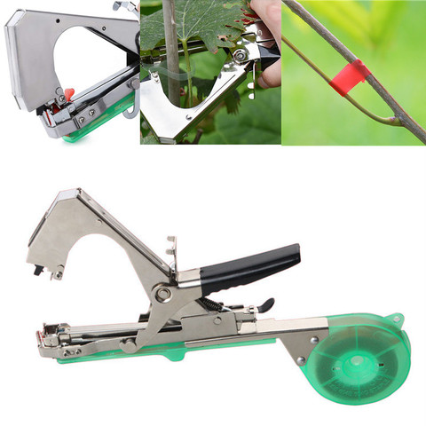 Hot Garden Tools Garter Plants Plant Branch Hand Tying Binding Machine Minced Vegetable Tapetool Tapener Tapes Home Garden ► Photo 1/6