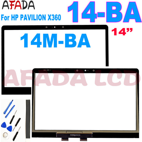 14.0'' Touch Digitizer Replacement for HP PAVILION X360 14M-BA 14-ba Series Touch Screen Panel not LCD ► Photo 1/6