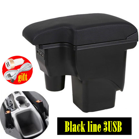 For Ford Focus 2 armrest box central Store mk2 content box products interior Armrest Storage car-styling accessories parts ► Photo 1/6