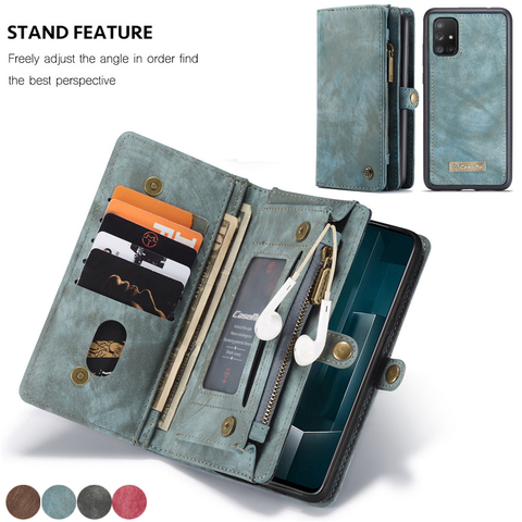 Coque for Samsung A52 A72 A21S A51 A71 Phone Case Magnetic Leather Wallet Card Cover for Galaxy A50 A70 A40 A30 A20 A20E Etui ► Photo 1/6