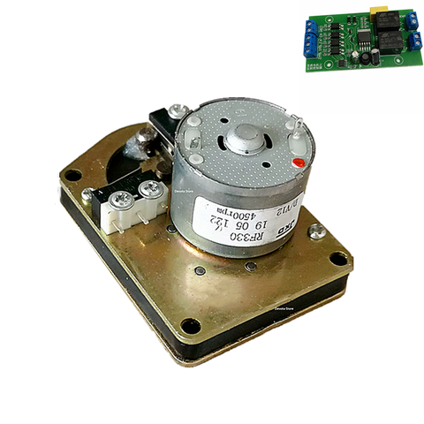 Valve Gear motor 12V 2.2RPM 2KG.CM 90 degree CW CCW Limit switch reduction Actuator valve motor ► Photo 1/6