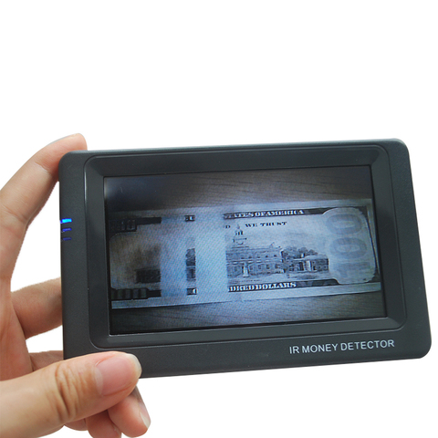 IR infrared camera portable cash currencies detector fake money banknote detector MINI  BANKNOTE DETECTOR ► Photo 1/6