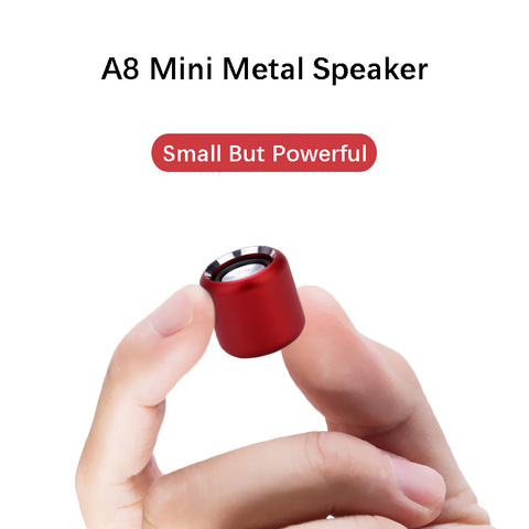 Super-mini Portable Bluetooth Speaker Best Sound Bass Remote Shutter Control Small Wireless Speaker Boombox for iPhone Xiaomi ► Photo 1/6