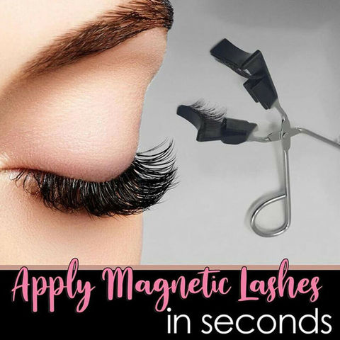 Magnetic Eyelashes No Glue Needed Eyelashes Dual Magnets Magnetic Eyelashs Clip Eyelashes Magnet Eyelash Extension Makeup Tools ► Photo 1/6