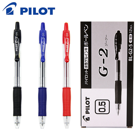 Pilot BL-G2-5 Press Gel Ink Pen 0.5 mm Retractable Premium office and school tools supplies ► Photo 1/1