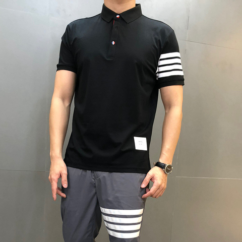 2022 Brand Polo Shirt Men's Summer Short Sleeve Plus Size Homme Clothing Casual Cotton Luxury Designer High Quality Fashion Tops ► Photo 1/6