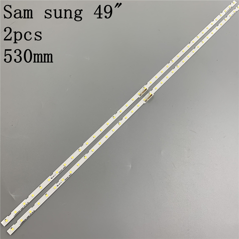 2pcs LED Backlight Strip for Samsung UE49NU7100 UE49NU7102 UE49NU7140U UE49NU7670 UE49NU7120U UE49NU7170U UN49NU7100 UE49NU7300 ► Photo 1/5