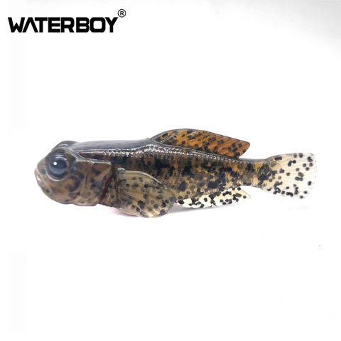 Goby Paddle Tail Soft lure 5pcs/pack New Design 75mm 9.3g Swimbait Fish lure Softbait soft Fishing bait ► Photo 1/6