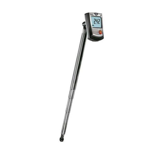 NEW Testo 405-V1 0560 4053 Thermal Anemometer with Duct Holder Air/Wind Speed Meter Tester  ► Photo 1/3