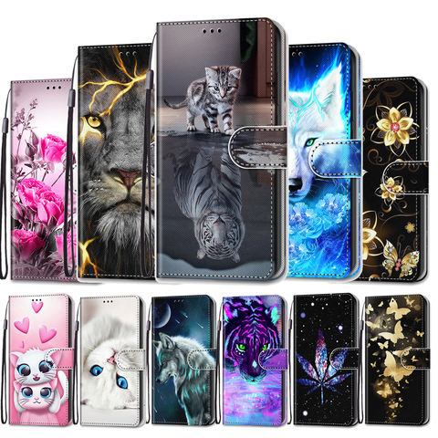 Phone Case For Honor 7A DUA L22 Huawei Y5 Prime 2022 Y5 2022 Case Flip Leather Wallet Book Anime Cover For Honor 7s 8s 7A 5.45
