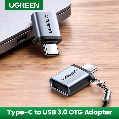 Ugreen USB Type C to USB 3.0 Adapter Thunderbolt 3 Type-C Adapter OTG Cable Converter For Macbook pro Air Samsung S10 S9 USB OTG ► Photo 1/6