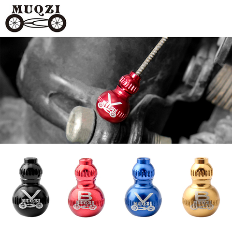 MUQZI 2pcs Bicycle Upscale Brake Shift Inner Wire Core End Caps Mtb Cycling Alloy Derailleur Shifter Inner Cable End Tail Caps ► Photo 1/6